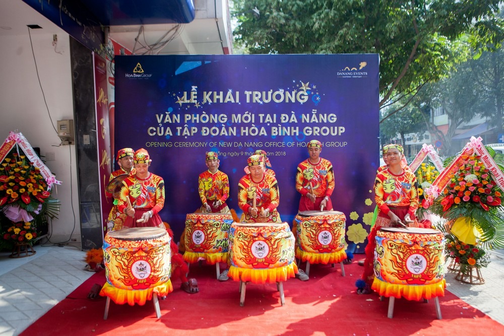 Opening ceremony the new Da Nang office branch of Hoa Binh Group